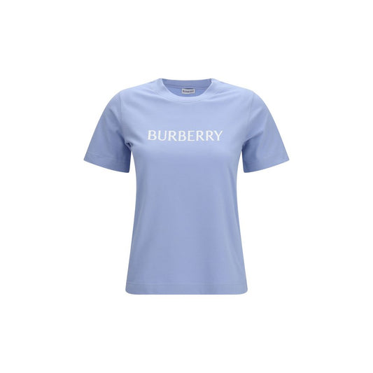 T-shirt Burberry in cotone blu