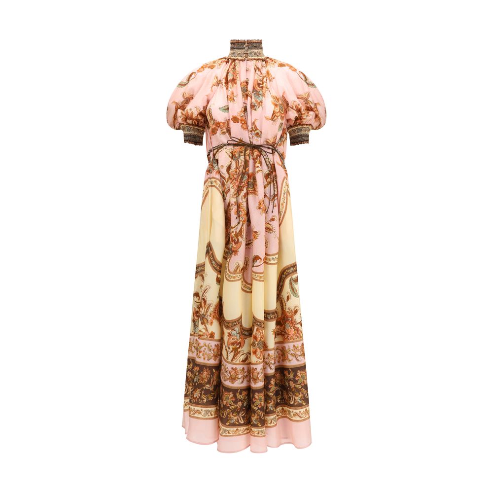 Abito casual Zimmermann in seta multicolor