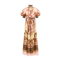 Abito casual Zimmermann in seta multicolor