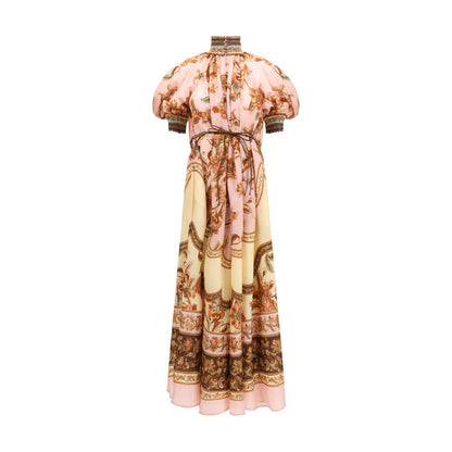 Abito casual Zimmermann in seta multicolor