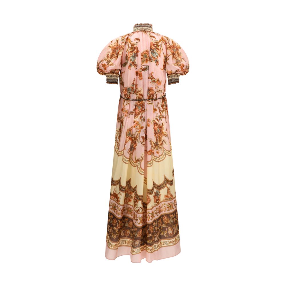 Abito casual Zimmermann in seta multicolor