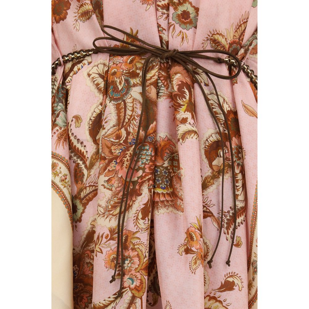 Abito casual Zimmermann in seta multicolor