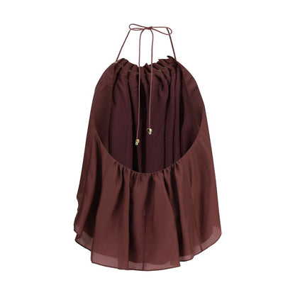 Camicetta in seta Bordeaux Zimmermann