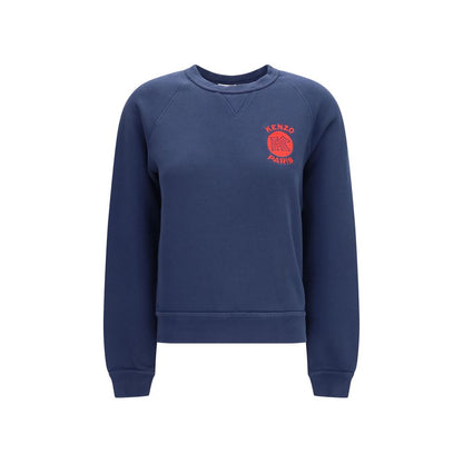 Kenzo Blue Cotton Sweatshirt