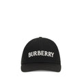 Casquette Burberry en coton noir