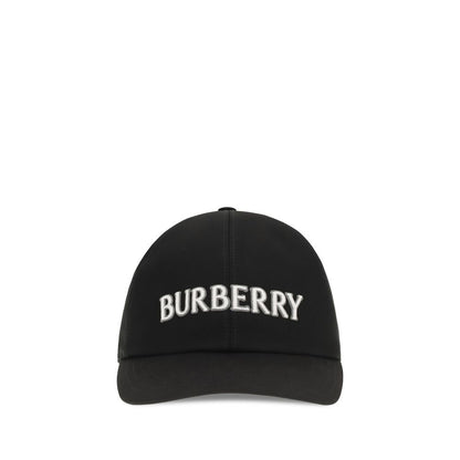 Cappello Burberry in cotone nero (berretto da baseball)