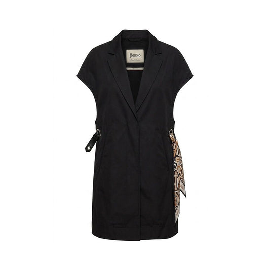 Abito Herno in cotone nero