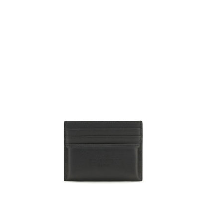 Portafoglio Givenchy in pelle di vitello nera Bos Taurus