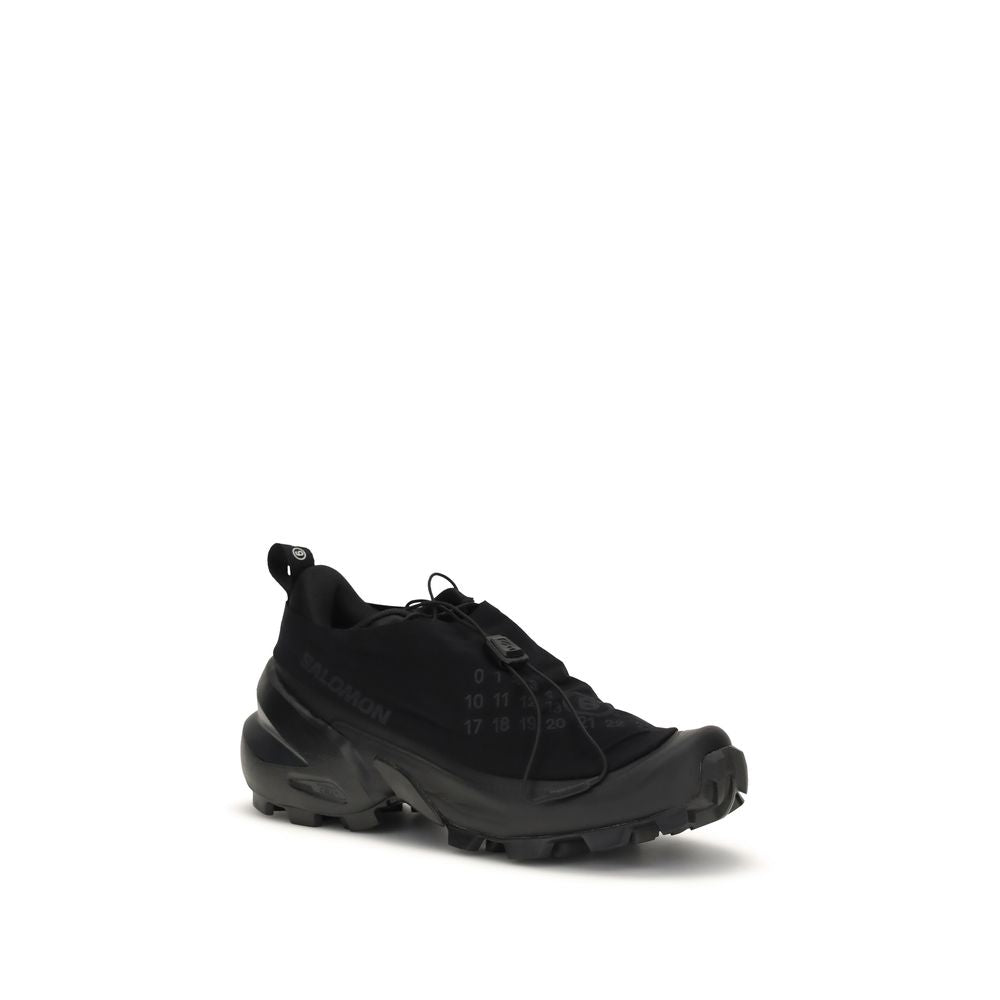 MM6 Sneakers sportive in nylon nere