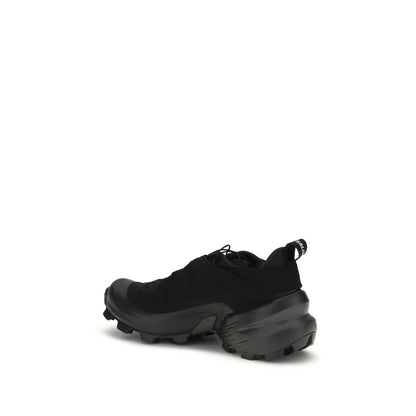 MM6 Black Nylon Athletic Sneakers