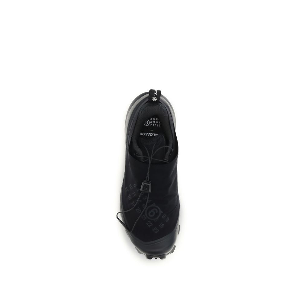 MM6 Sneakers sportive in nylon nere