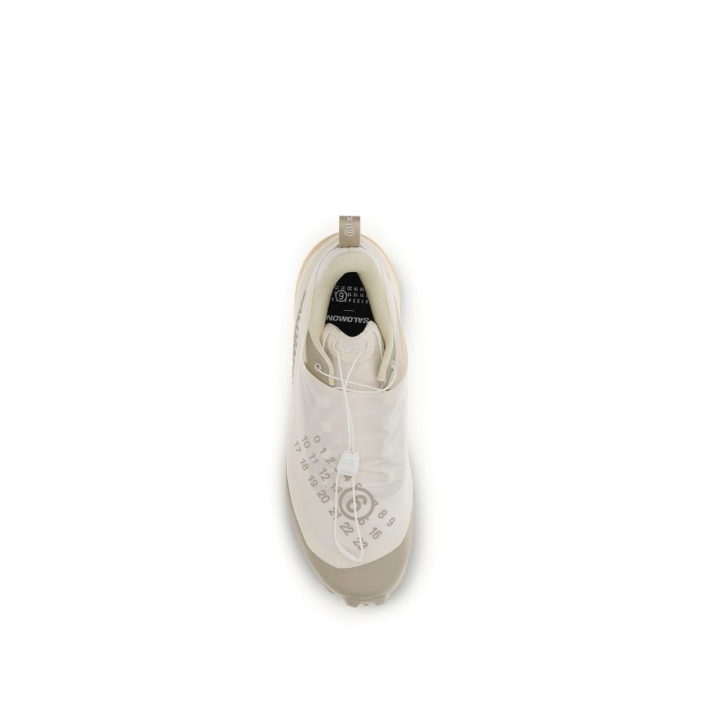 MM6 Sneakers atletiche in poliestere beige