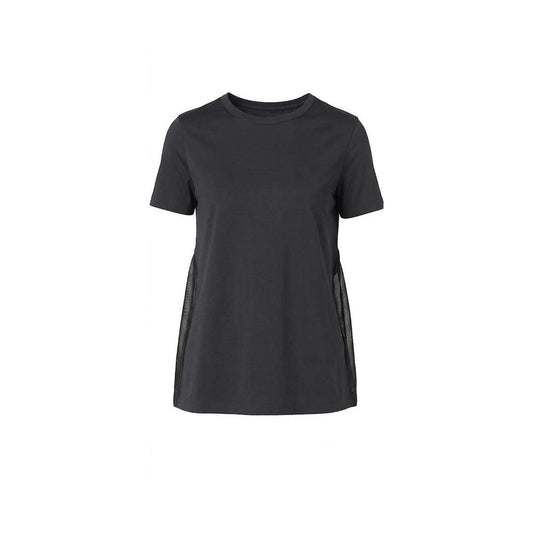 Herno T-shirt Nera in Cotone