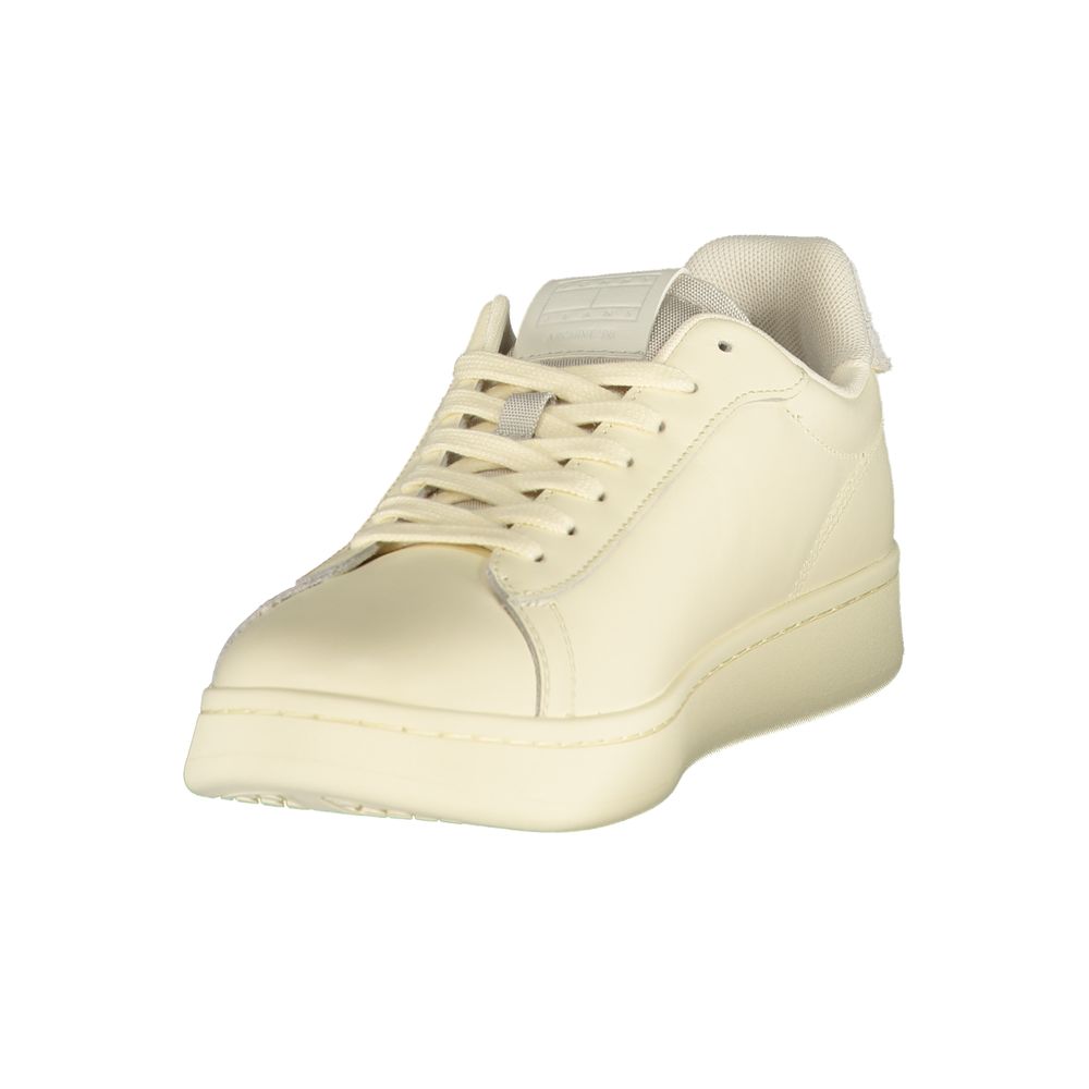Sneaker da uomo Tommy Hilfiger in poliuretano bianco