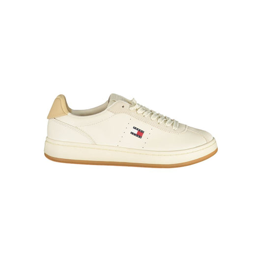 Baskets Tommy Hilfiger en polyuréthane beige pour femme