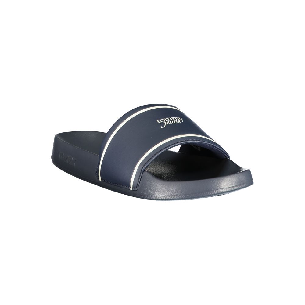 Ciabatta da donna Tommy Hilfiger in poliuretano blu