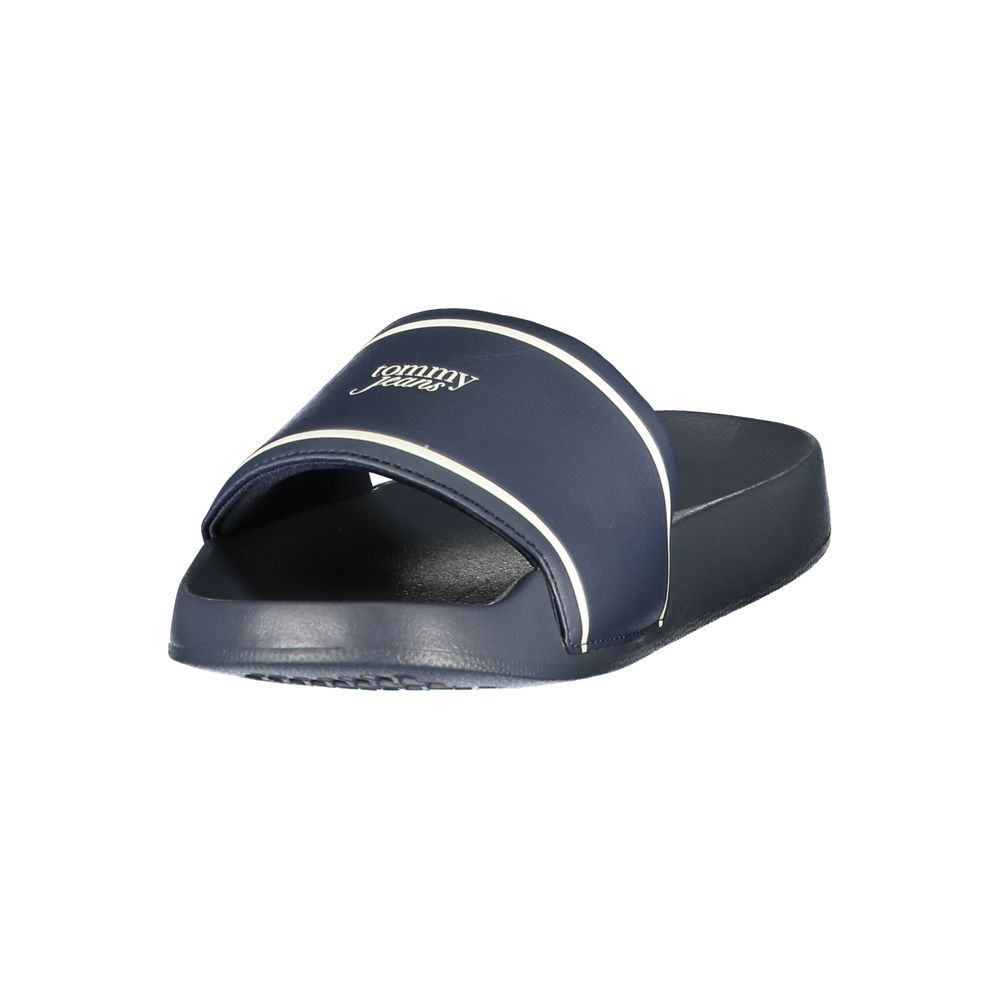Ciabatta da donna Tommy Hilfiger in poliuretano blu
