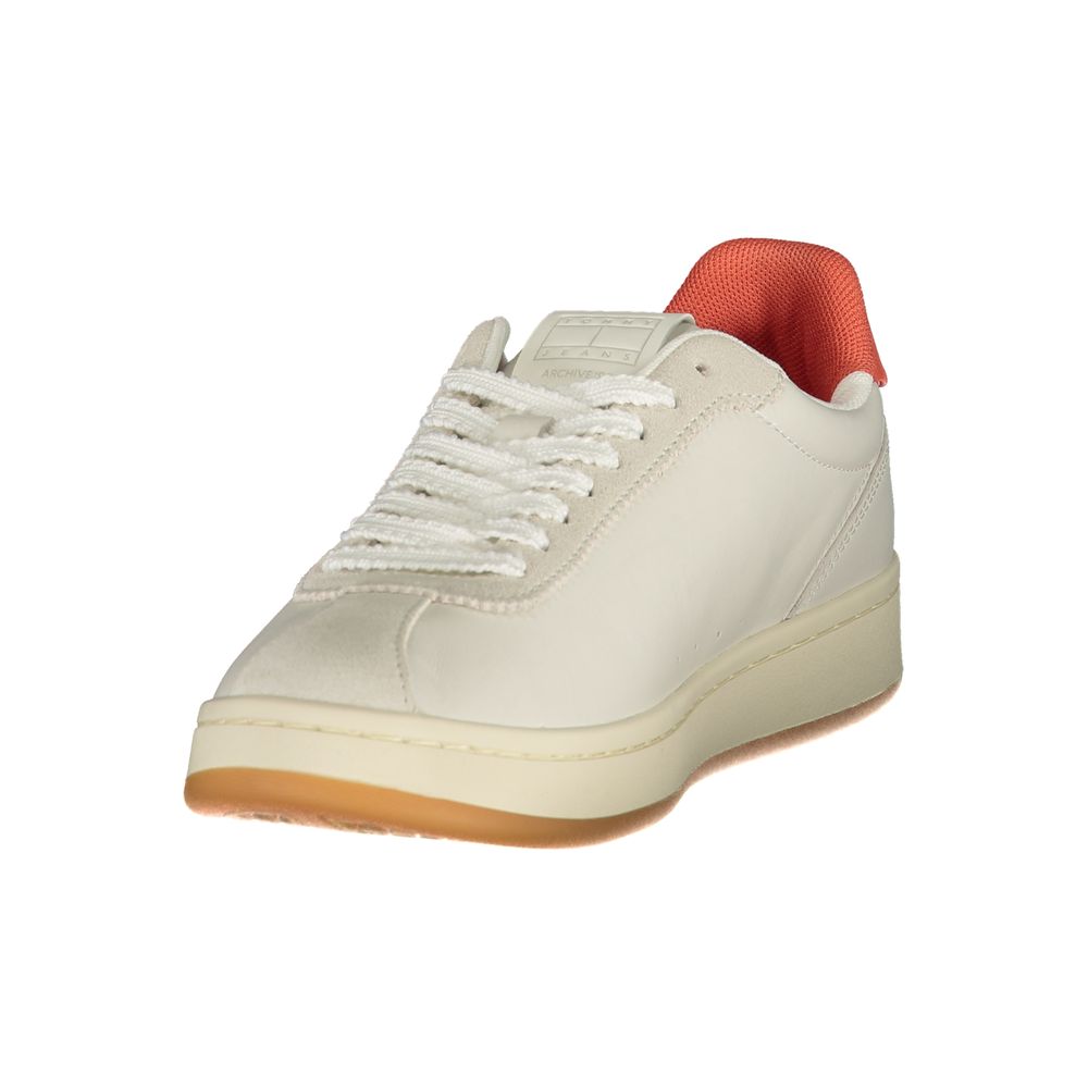 Sneakers da donna Tommy Hilfiger in poliuretano beige