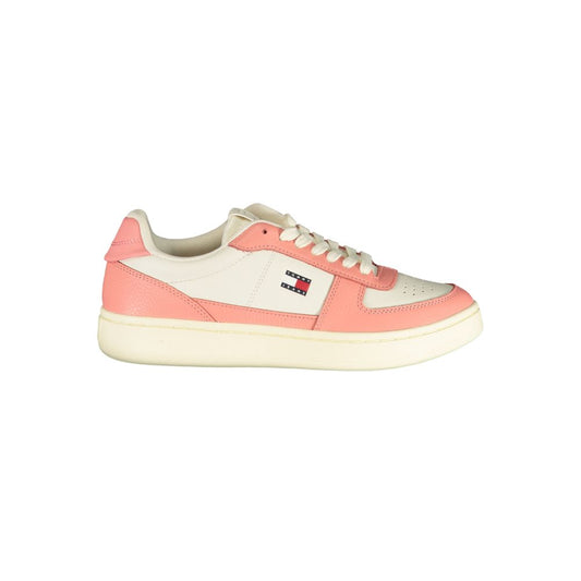 Baskets blanches en polyuréthane Tommy Hilfiger pour femme
