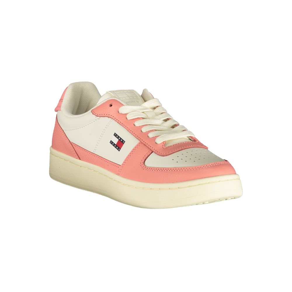 Baskets blanches en polyuréthane Tommy Hilfiger pour femme