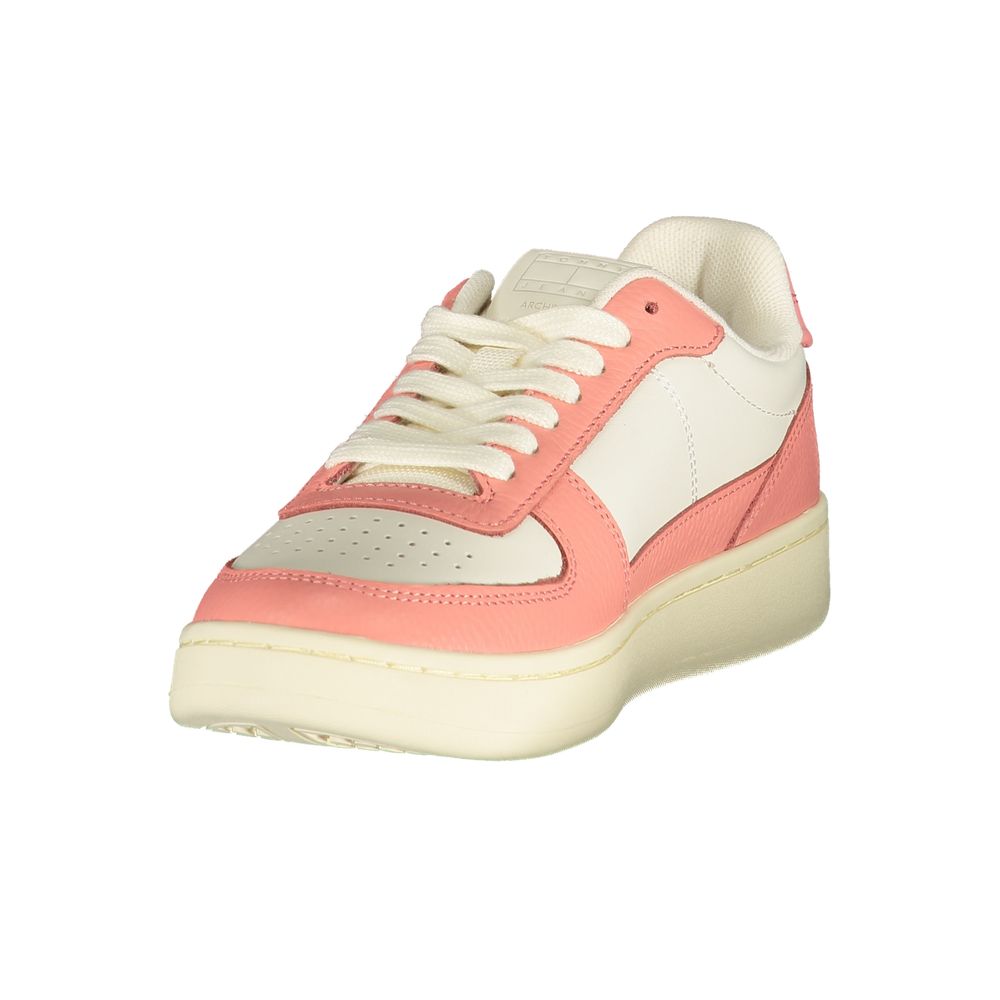 Baskets blanches en polyuréthane Tommy Hilfiger pour femme