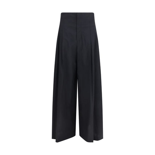 Brunello Cucinelli Pantaloni casual neri in cotone