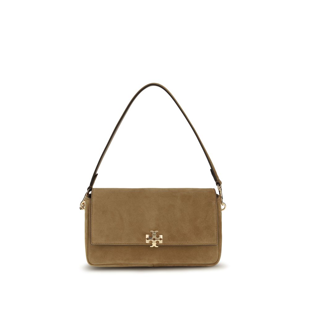 Sac à bandoulière en cuir beige Tory Burch