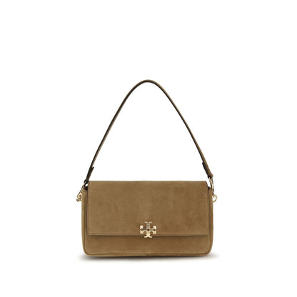 Sac à bandoulière en cuir beige Tory Burch