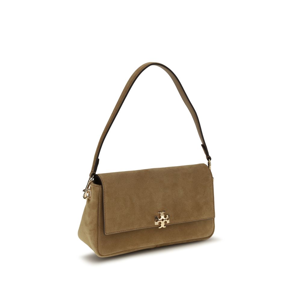 Sac à bandoulière en cuir beige Tory Burch