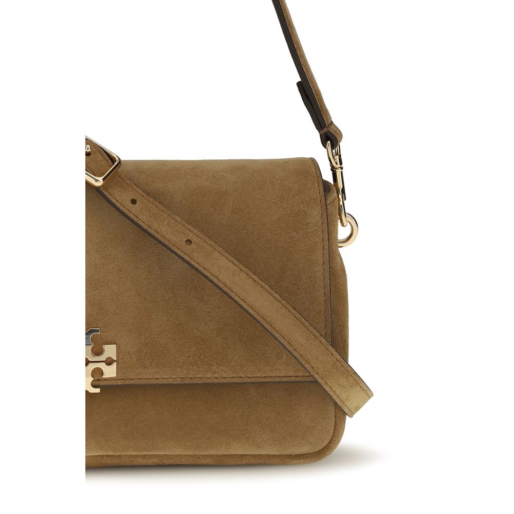 Sac à bandoulière en cuir beige Tory Burch
