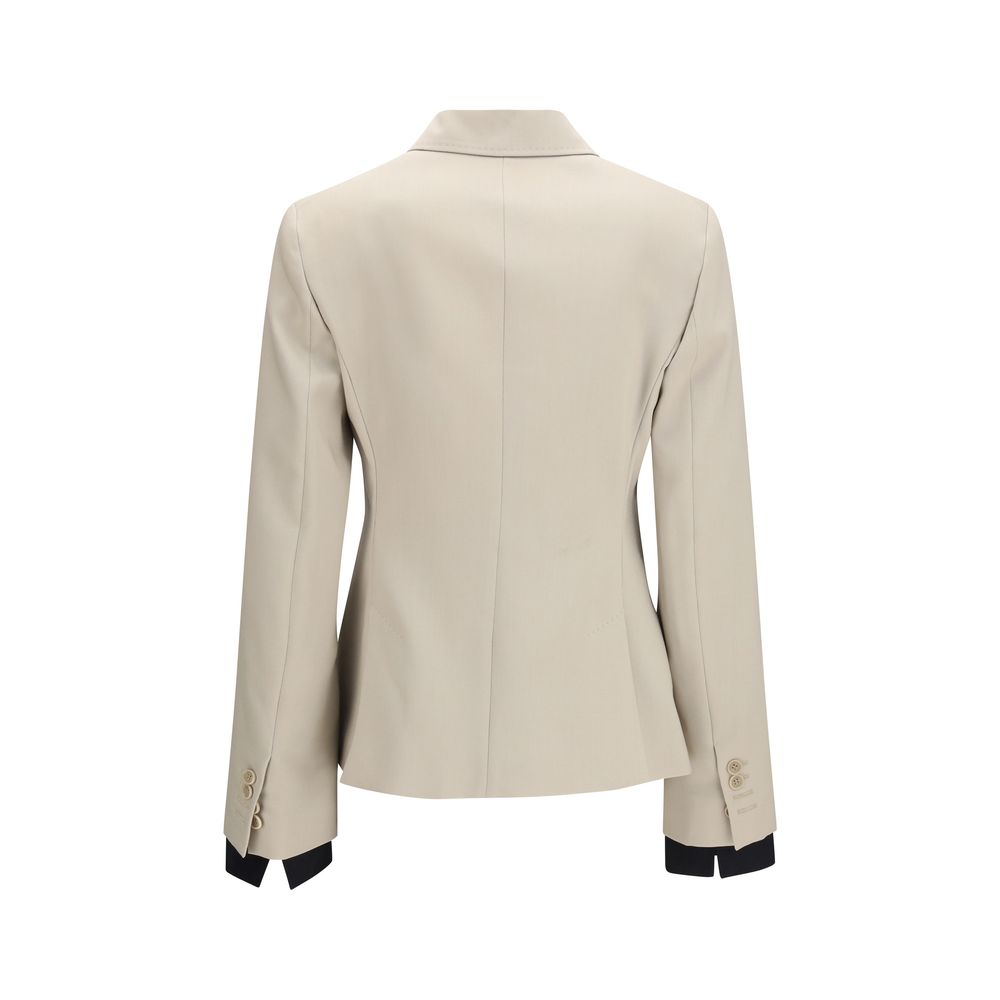 Blazer Max Mara Aries in Lana Beige