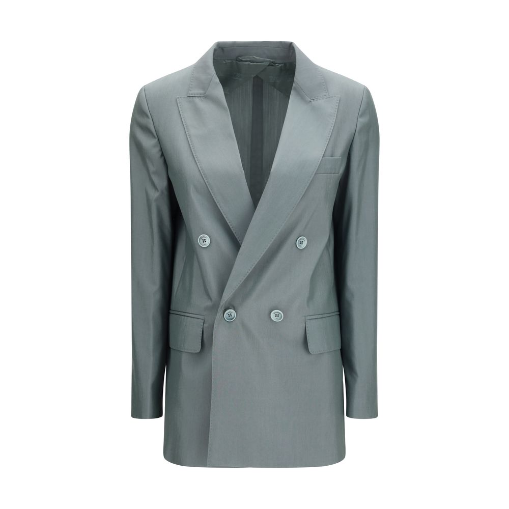Blazer Max Mara Bicolore in Lana Ovis Aries