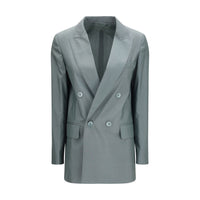 Blazer Max Mara Bicolore in Lana Ovis Aries
