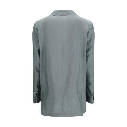 Blazer Max Mara Bicolore in Lana Ovis Aries