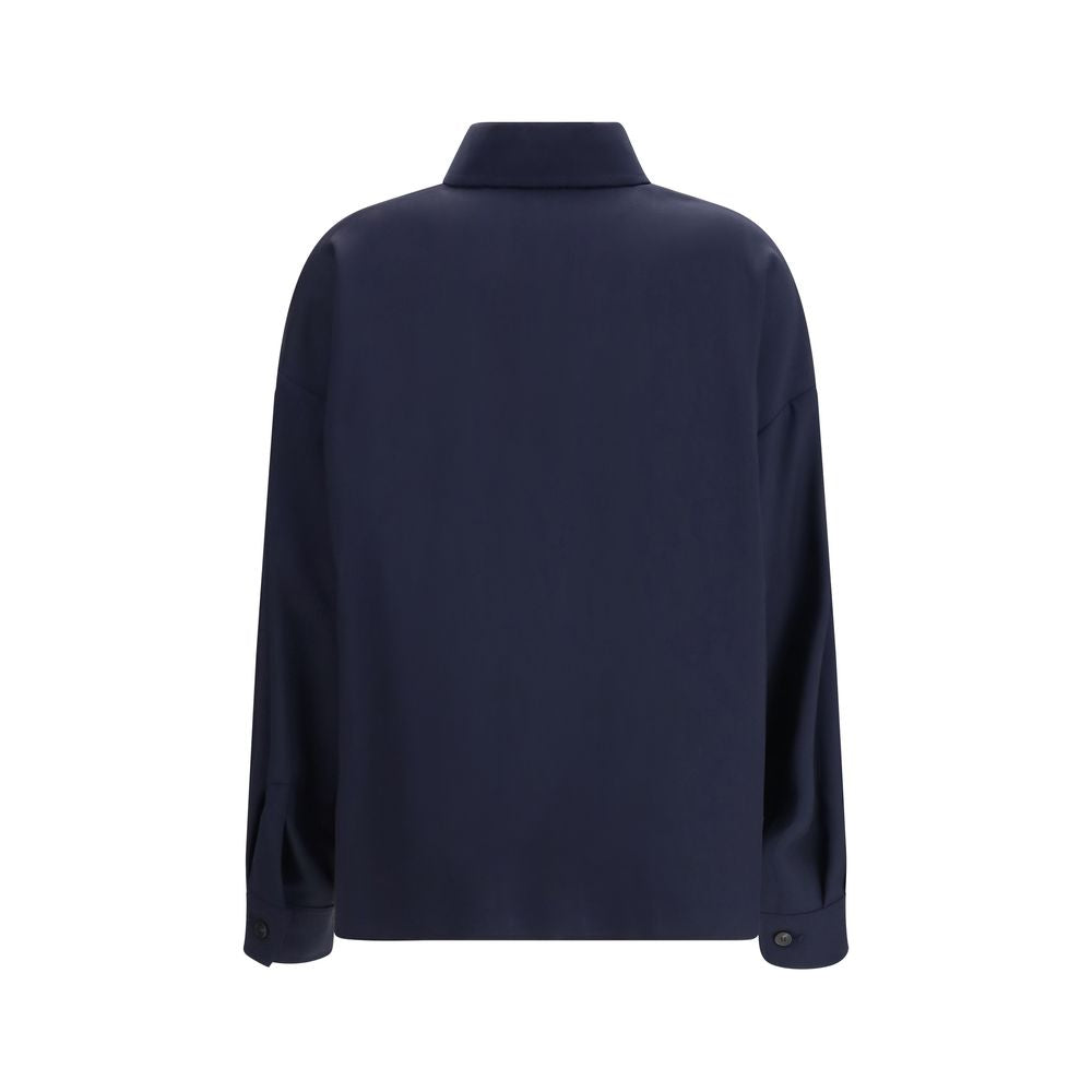 Giacca Oves Aries in Lana Blu Max Mara