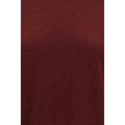T-shirt in Lana Max Mara Bordeaux Modello Oves Aries