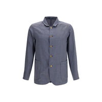 Veste Finamore Oves Aries en Laine Grise