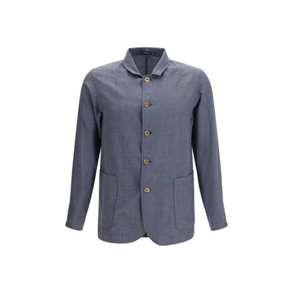 Veste Finamore Oves Aries en Laine Grise
