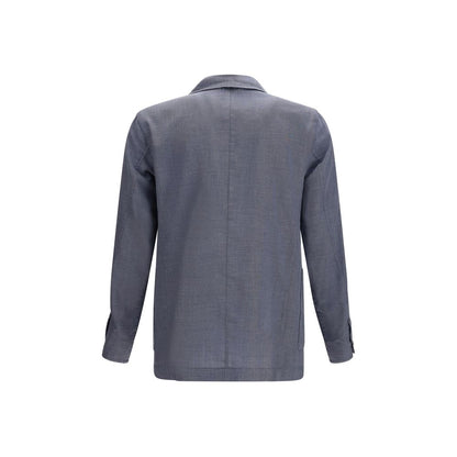 Veste Finamore Oves Aries en Laine Grise