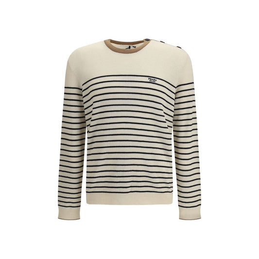 Sweat-shirt Prada en laine multicolore Oves Aries