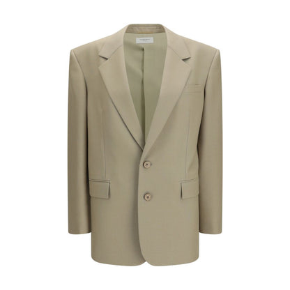 Blazer Saint Laurent Oversized Aries in Lana Beige