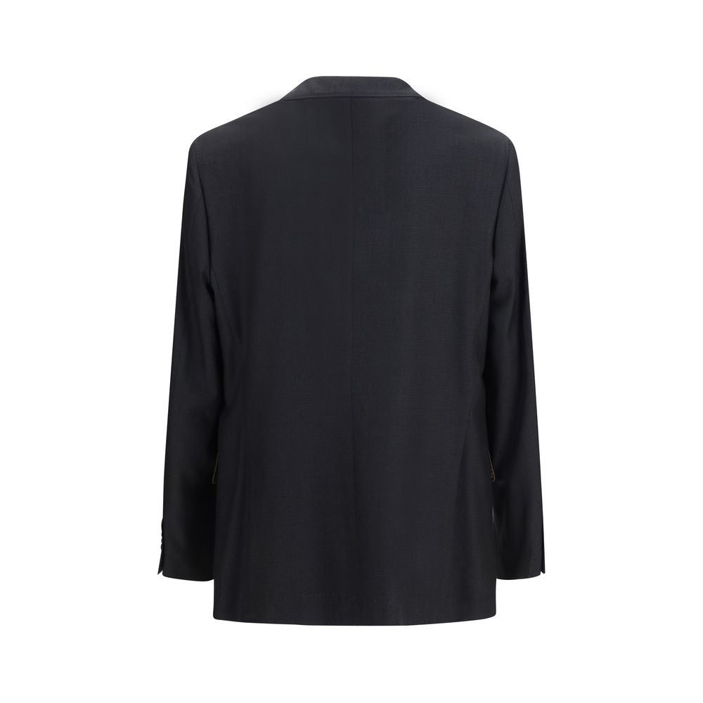 Giacca Brunello Cucinelli Oves Aries in lana nera