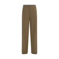 Lardini Pantaloni Casual in Lana Marrone Oves Aries