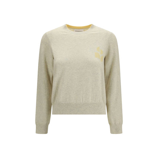 Felpa Isabel Marant Étoile Oves Aries in lana beige
