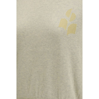 Felpa Isabel Marant Étoile Oves Aries in lana beige