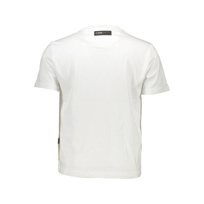 T-shirt Plein Sport da uomo in cotone bianca
