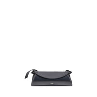 Sac à bandoulière Jil Sander en cuir de veau noir Bos Taurus