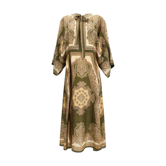 Abito casual Zimmermann in seta multicolor