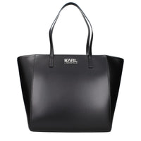 Borsa a tracolla Karl Lagerfeld in polietilene nero