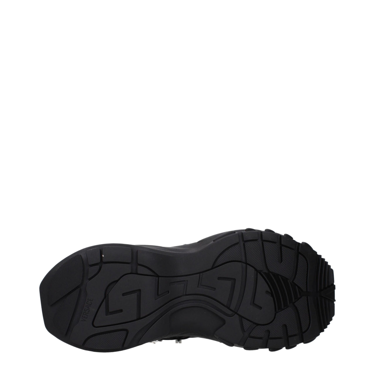 Sneakers Versace in tessuto nero